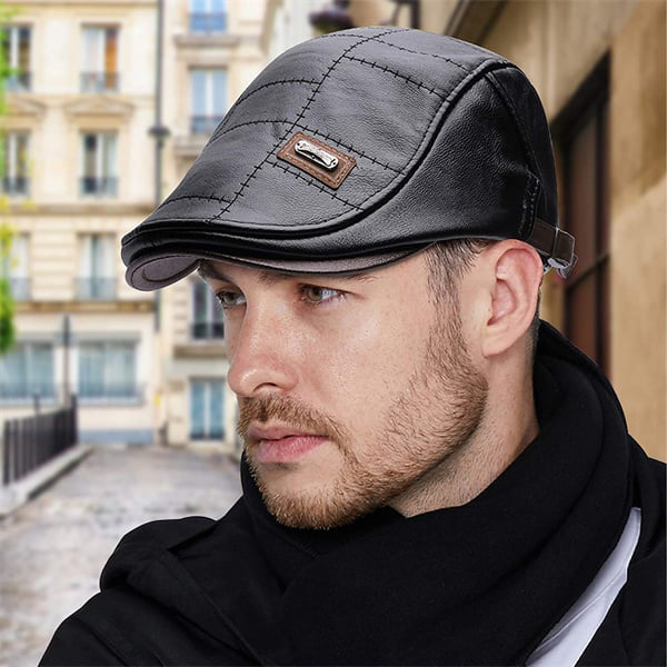 William™ | Modieuze Leren Baret